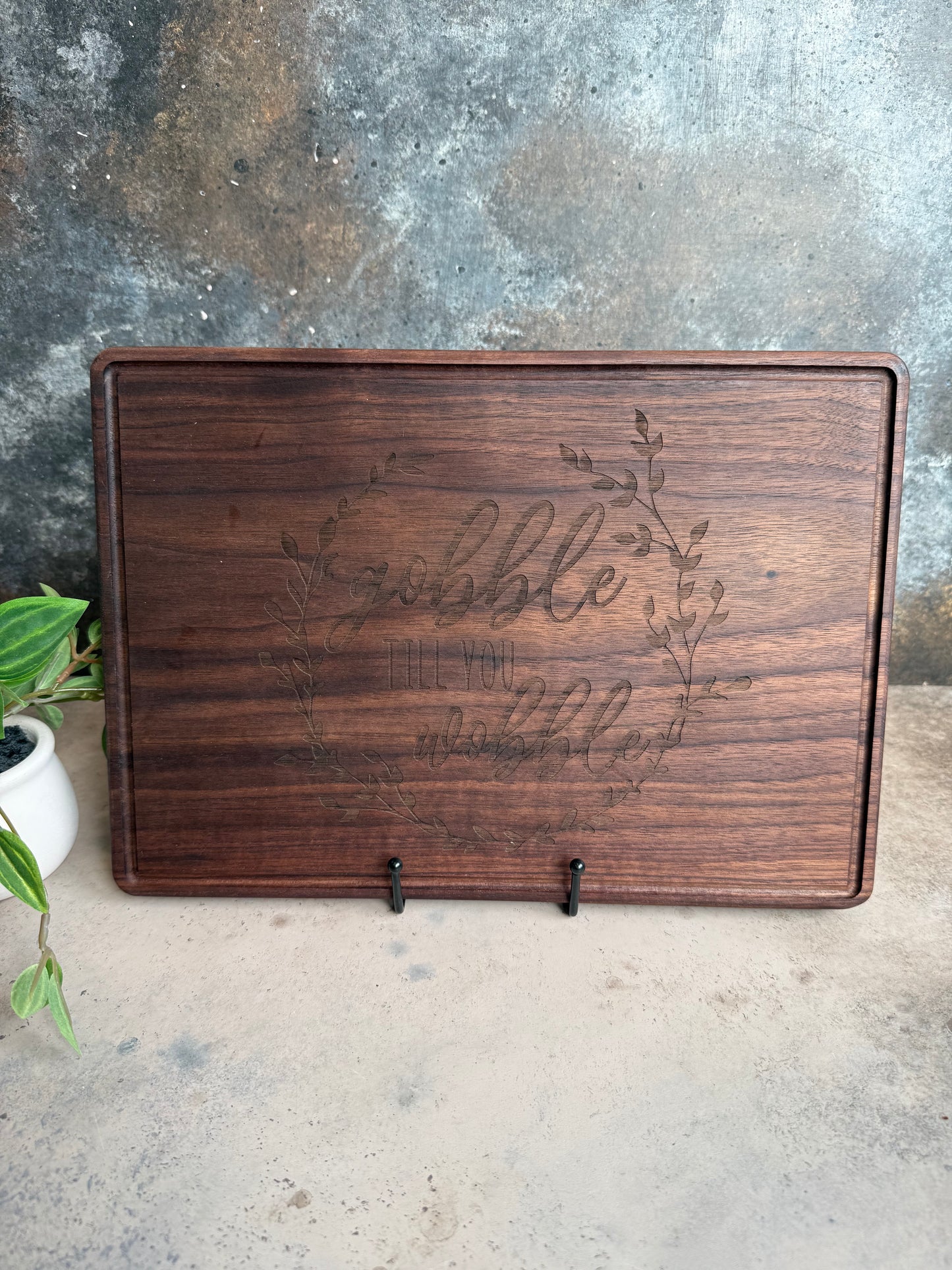 Gobble Till You Wobble Cutting Board