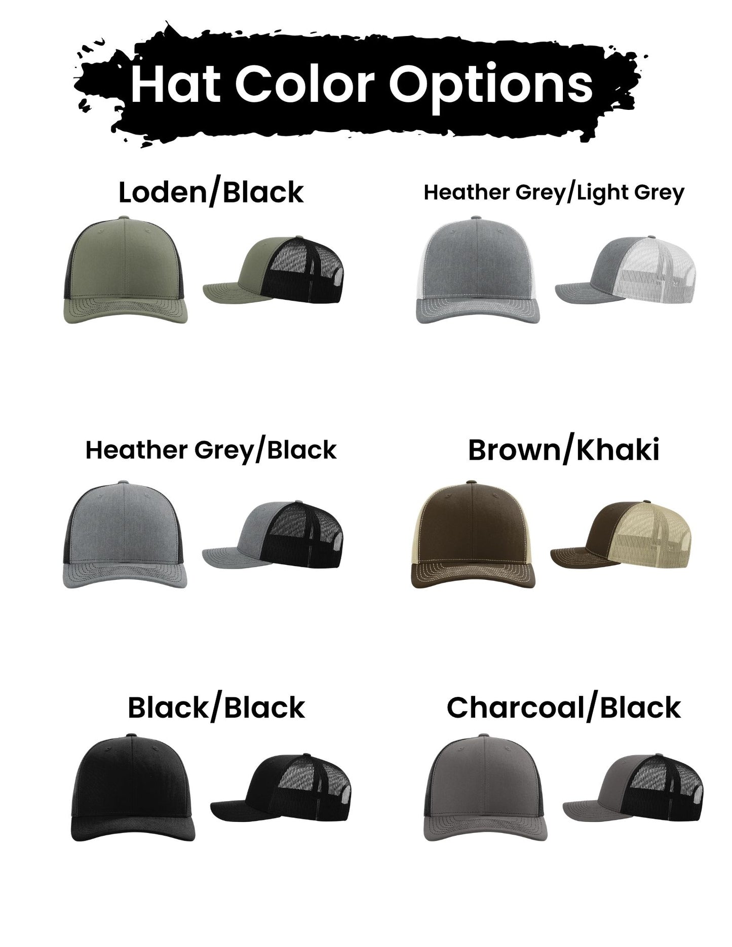 Personalized Dad/Grandpa Hat