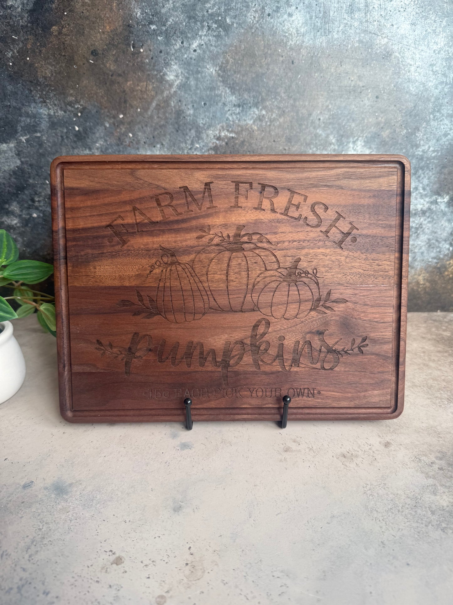 Farm Fresh Pumpkins Cutting Board