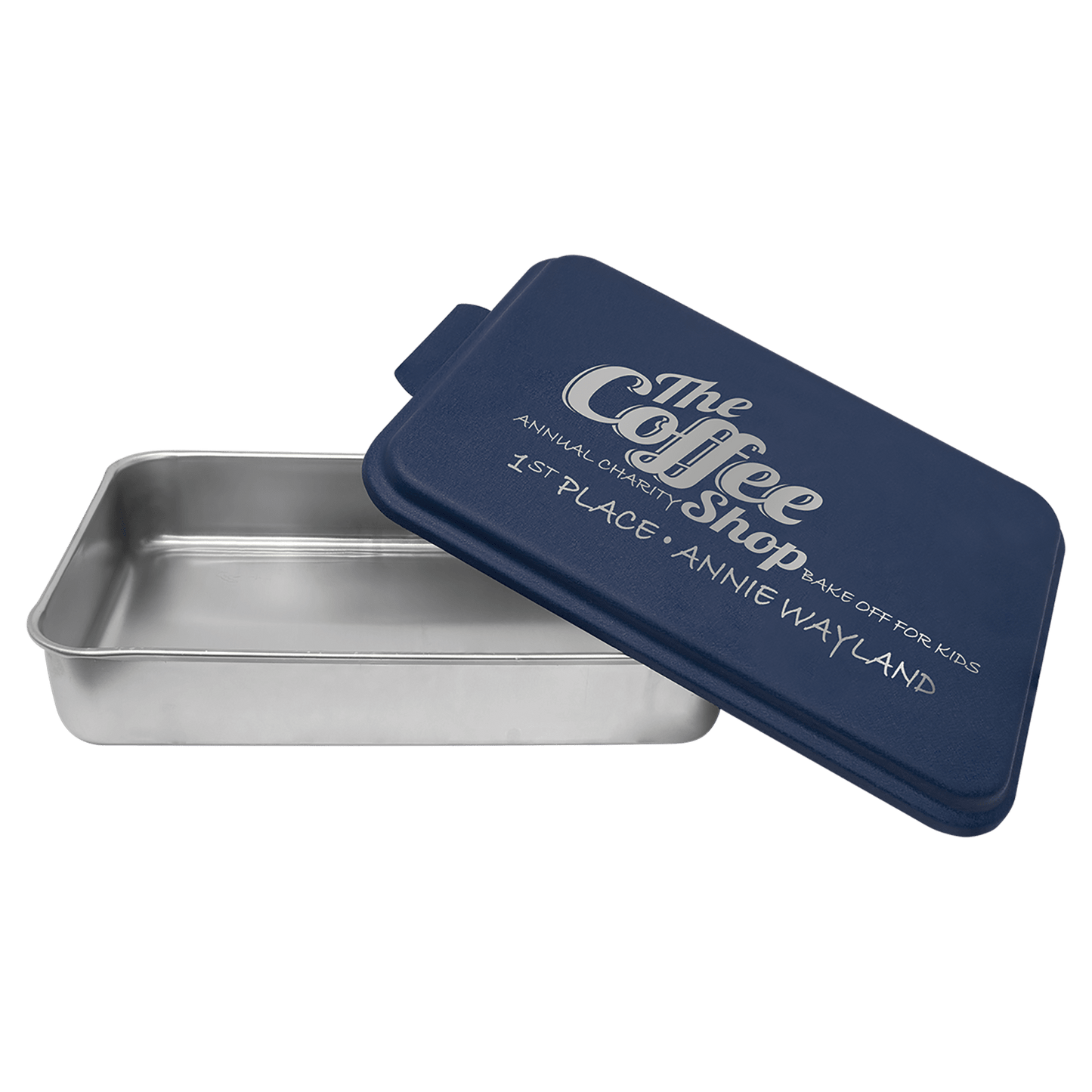 Cake Pan with Engraved Lid