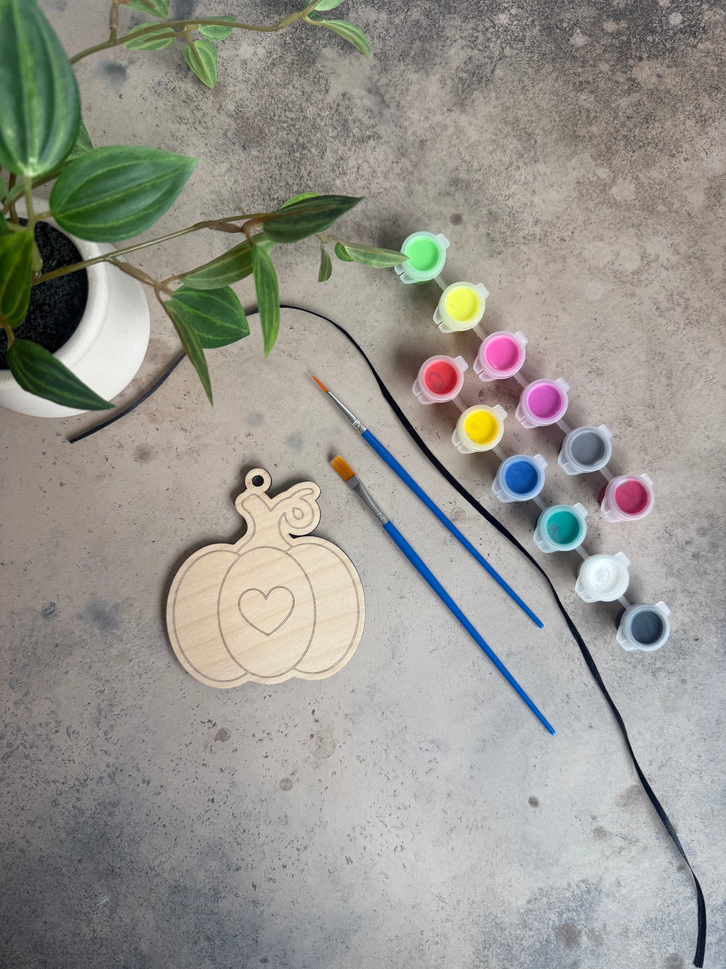 Thanksgiving Paint-Your-Own Wooden Ornament Kit