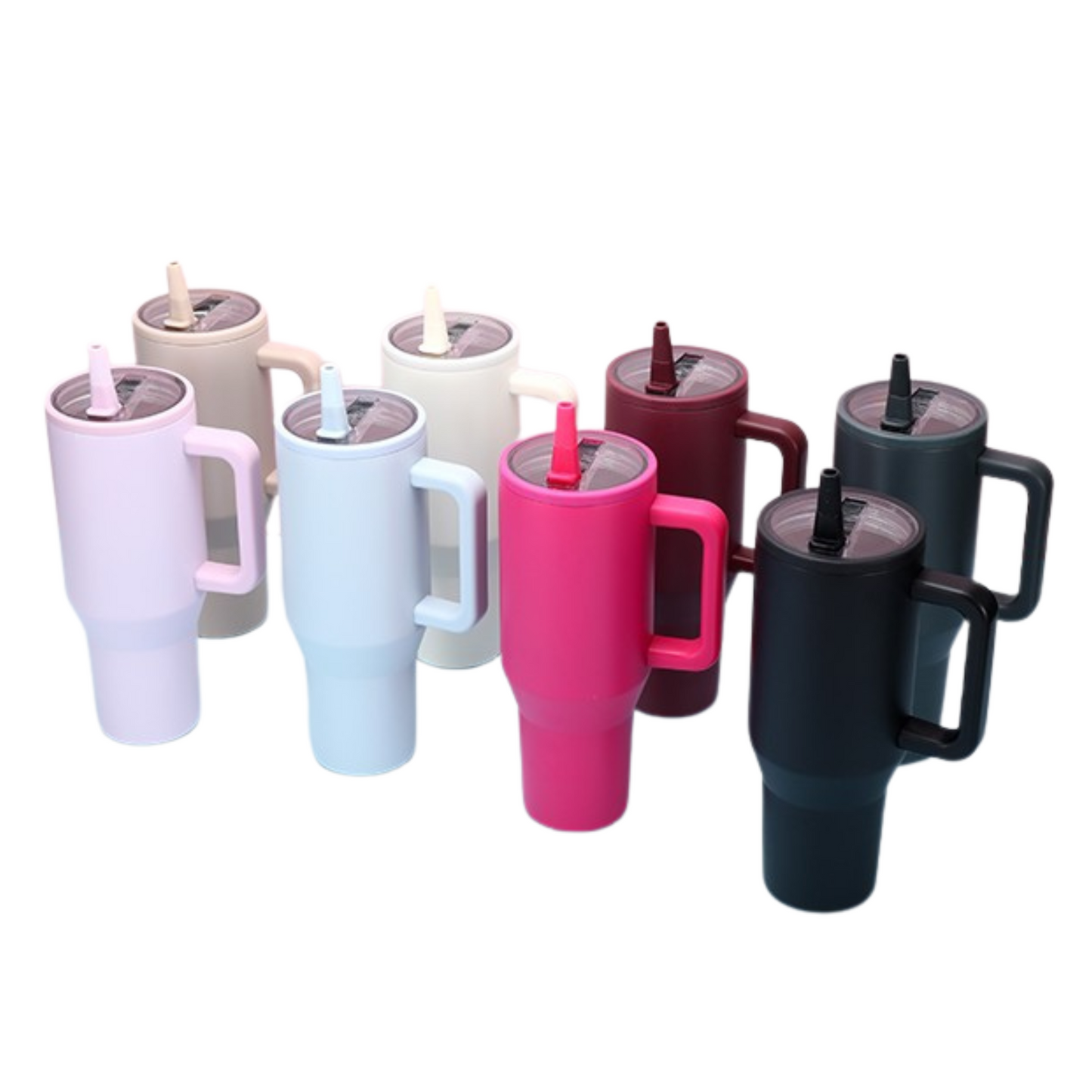 40oz Spill Free Stainless Steel Vacuum Tumbler