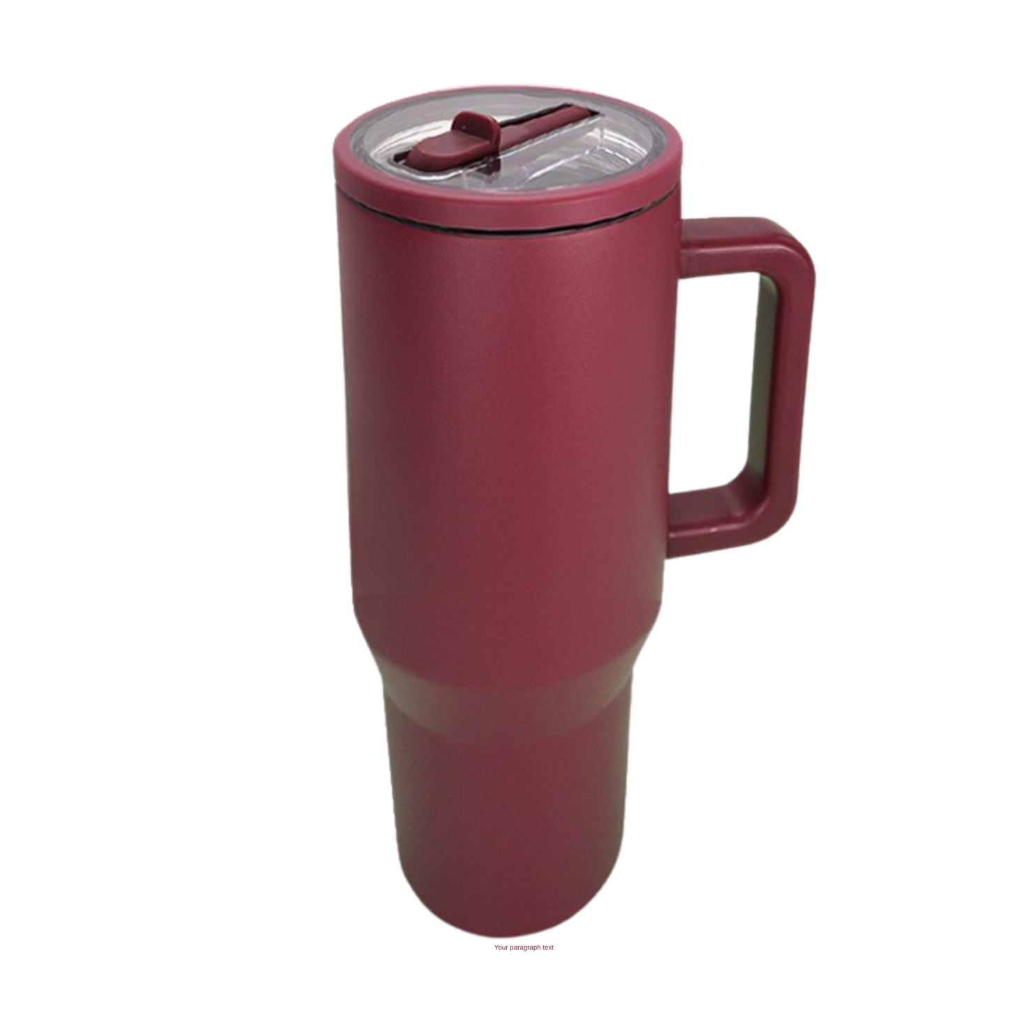 40oz Spill Free Stainless Steel Vacuum Tumbler