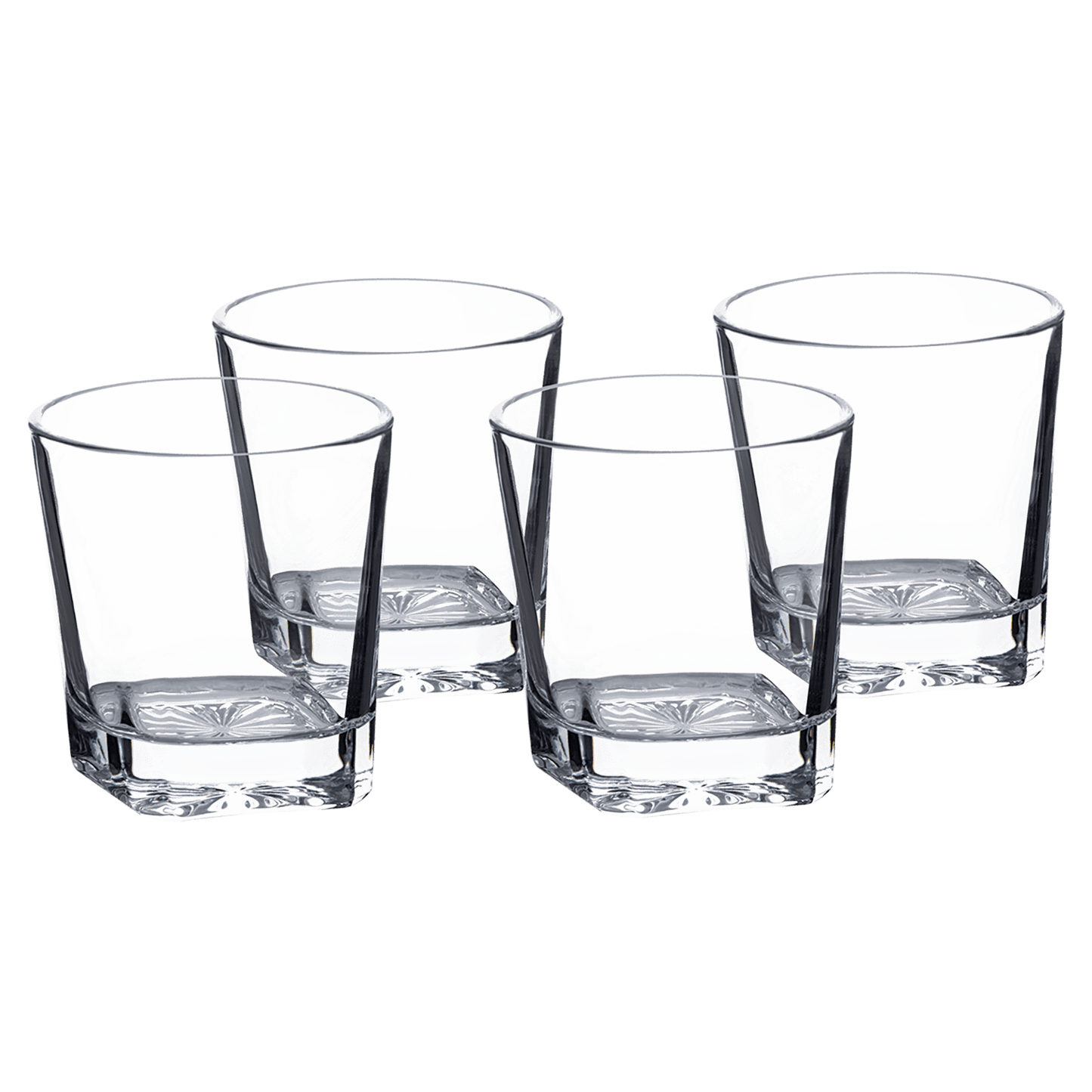 Personalized Engraved Rock Glass Set