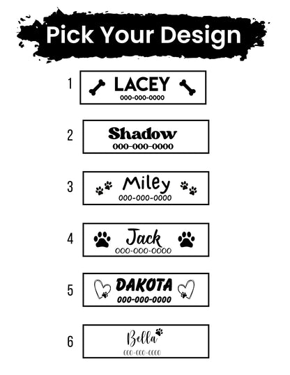 Leatherette Dog Collar