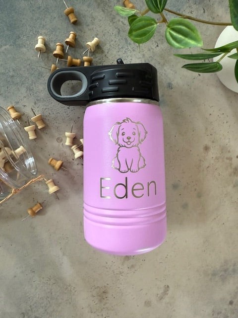 12 Ounce Water Bottle - Flip Top