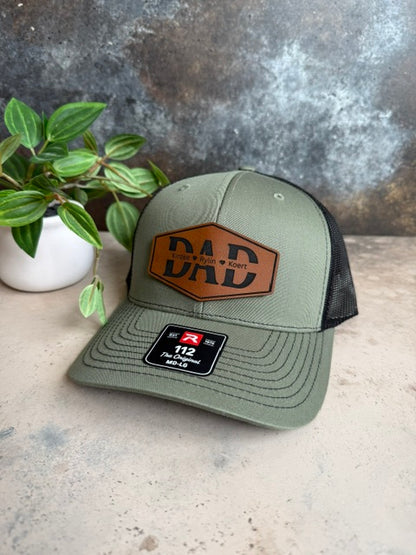 Personalized Dad/Grandpa Hat