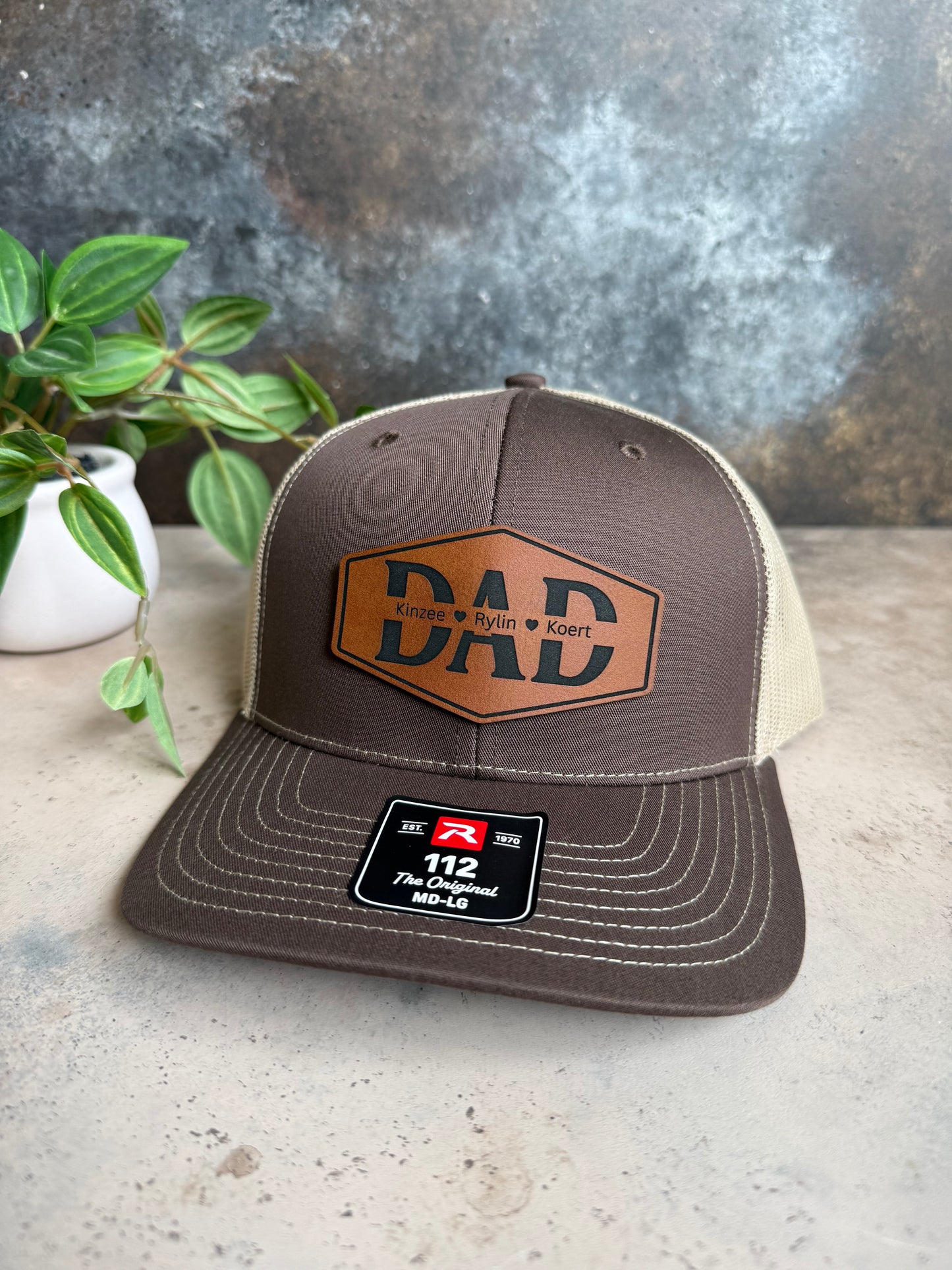 Personalized Dad/Grandpa Hat