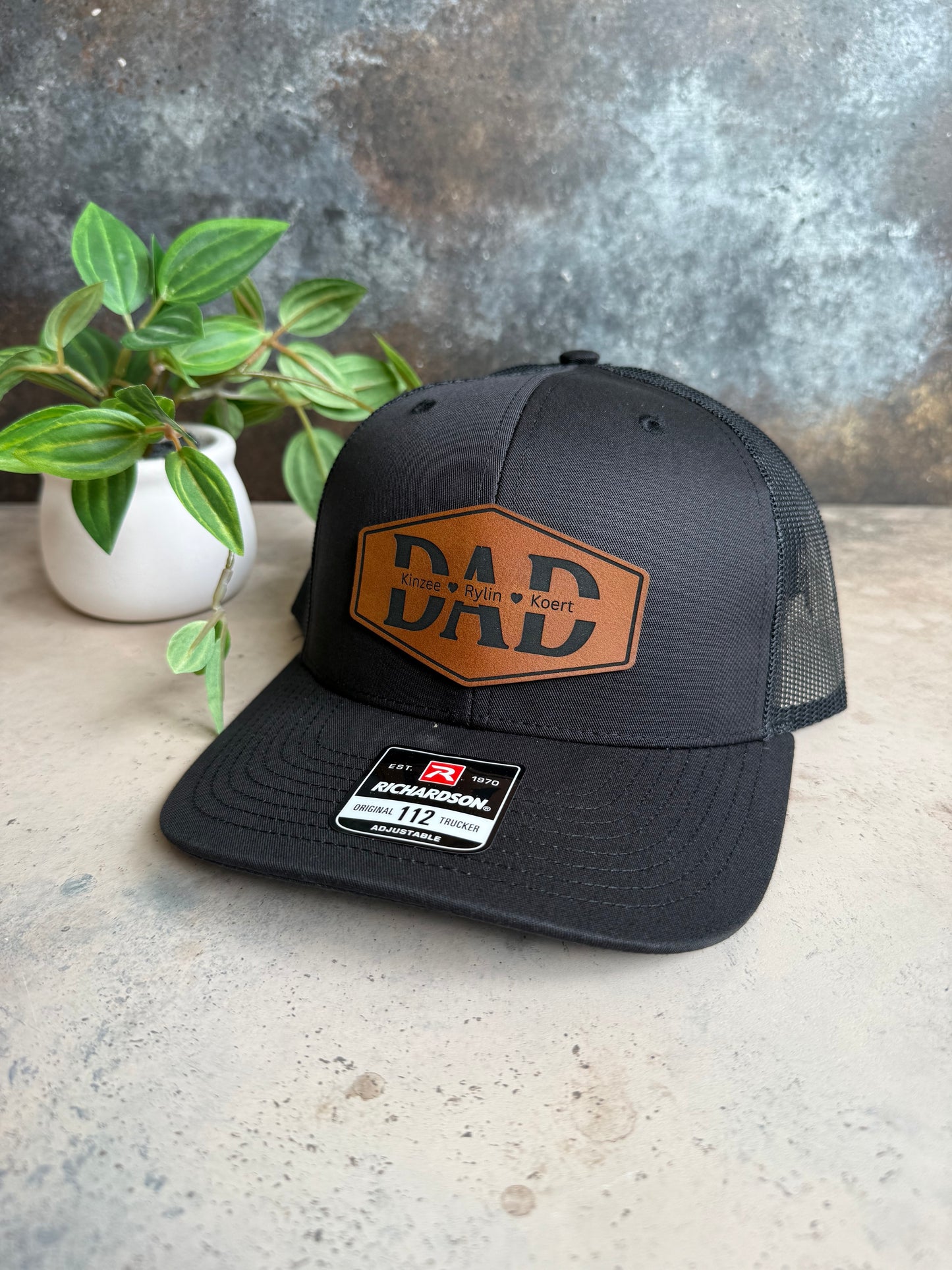 Personalized Dad/Grandpa Hat