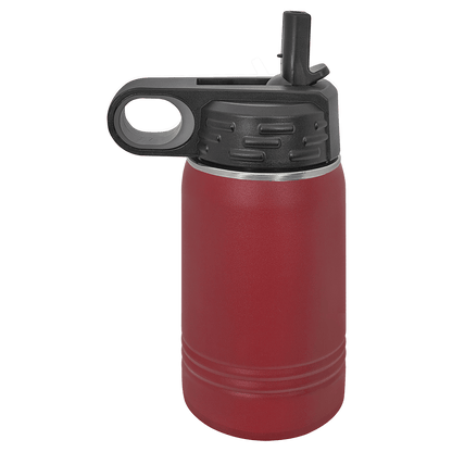 12 Ounce Water Bottle - Flip Top