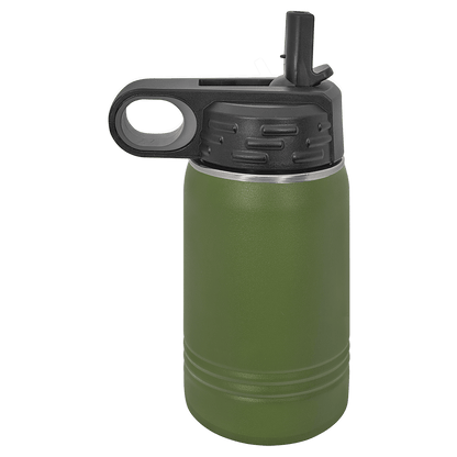 12 Ounce Water Bottle - Flip Top
