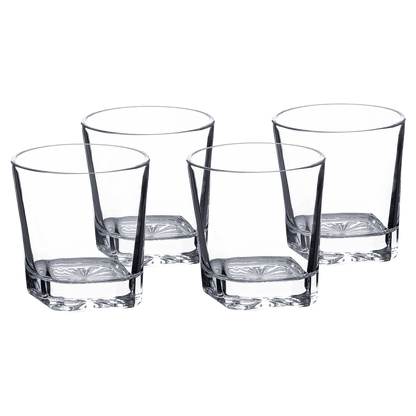 Personalized Engraved Rock Glass Set